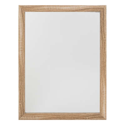 5five Simply Smart Obdélníkové koupelnové zrcadlo Basic, 34 x 44 cm hnědý
