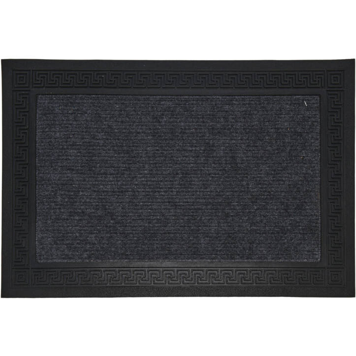 Home Styling Collection Vstupní rohož, gumová, 60 x 40 cm černá