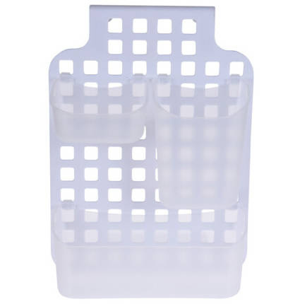 Bathroom Solutions Koupelnový košík do sprchy, 29 x 9 x 39 cm, bílý bílý