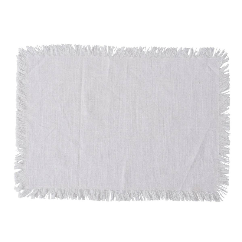 Boltze Home Prostírání na stůl LENEA, 52 x 38 cm, bílé bílá
