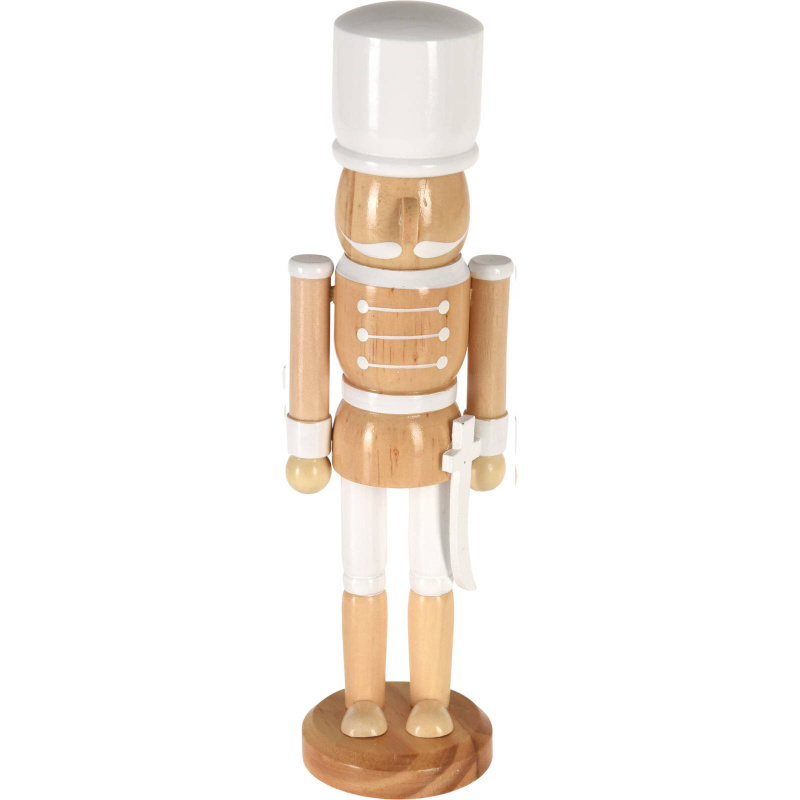 Home Styling Collection Dřevěný louskáček, 25 cm béžová