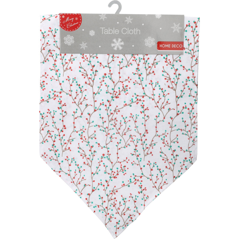 Home Styling Collection Vánoční běhoun na stůl, proutki, 150 cm vícebarevná