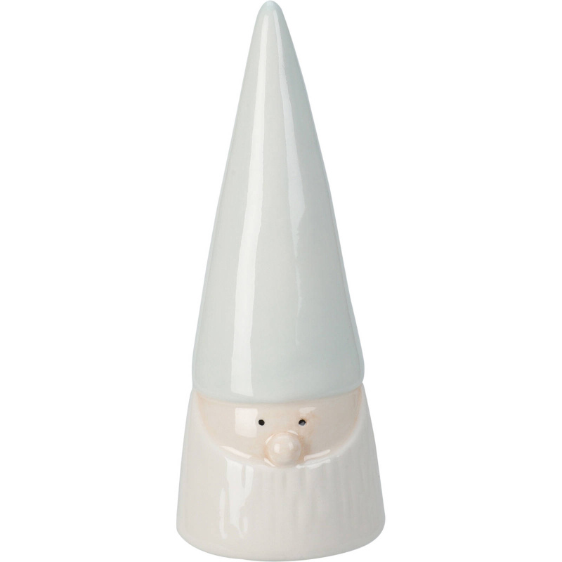 Home Styling Collection Vánoční dekorace, skřítek, 15 cm bílá