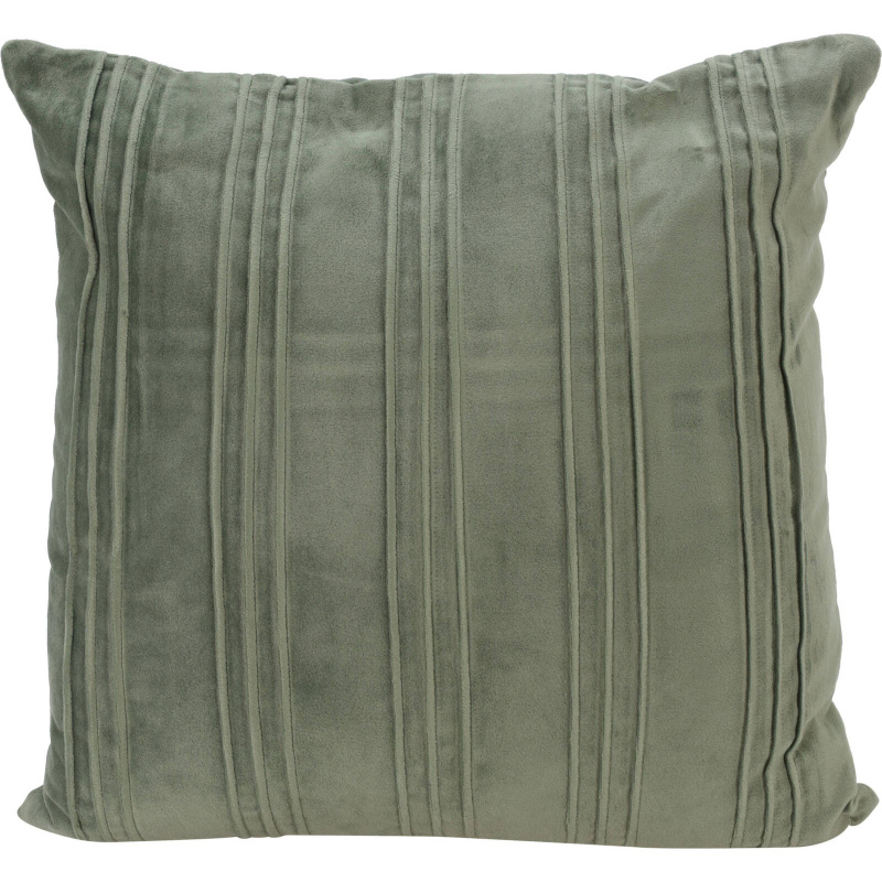 Home Styling Collection Dekorační polštář s originálním vzorem, 45 x 45 cm, zelený zelená