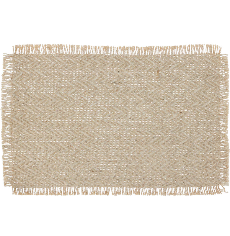 Home Styling Collection Podložka pod talíř, jutová, 45 x 30 cm béžová