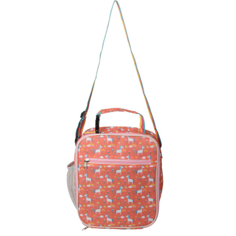 Home Styling Collection Izolační taška pro děti, regulační pás, 22 x 26 cm, růžová růžová
