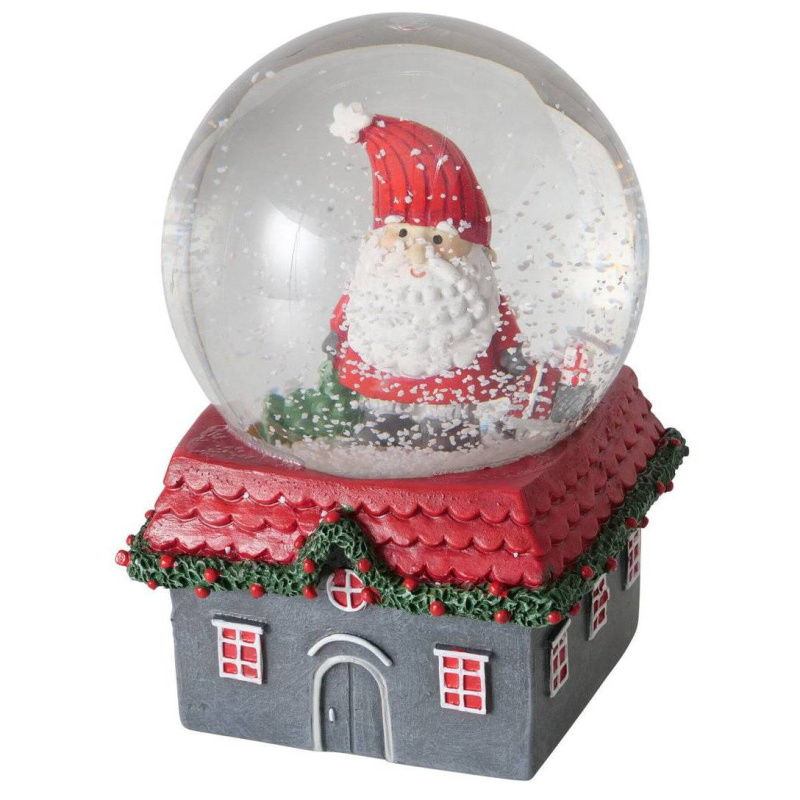 Boltze Home Sněžítko s Santa Clausem MONTI, Ø10 cm vícebarevná