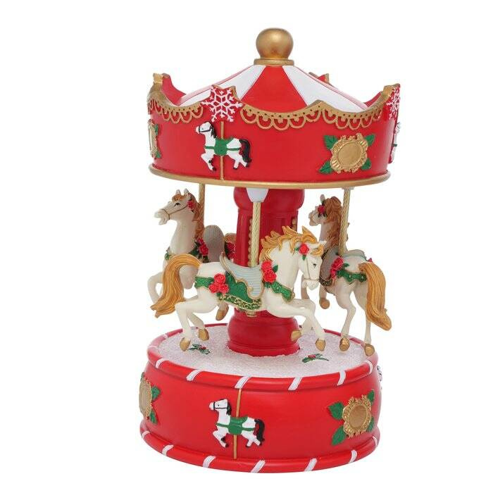 Boltze Home Vánoční hrací skříňka JOLYNA, výš. 17 cm vícebarevný