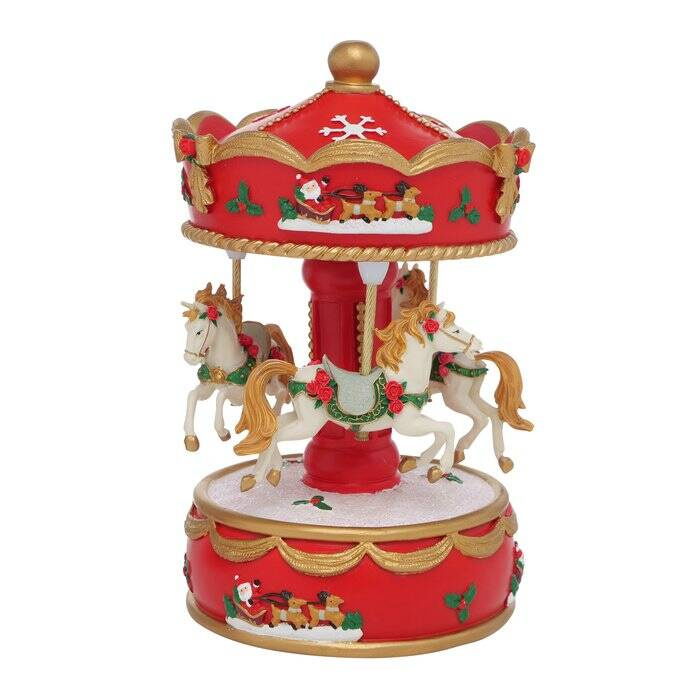 Boltze Home Vánoční hrací skříňka JOLYNA, výš. 17 cm vícebarevný