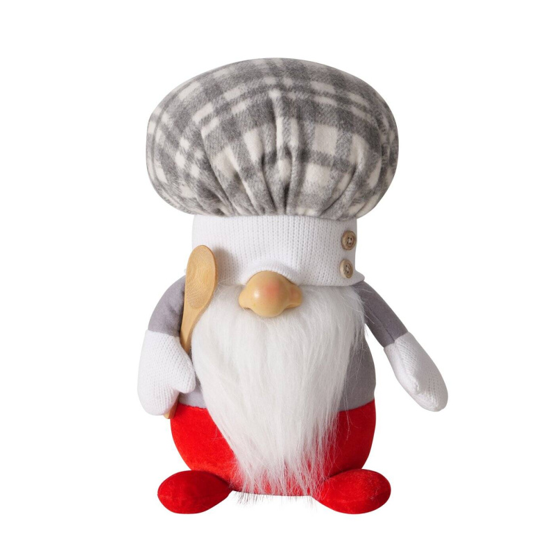 Boltze Home Textilní figurka kuchaře COOKY, výška 28 cm vícebarevná