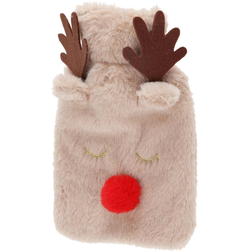Home Styling Collection Termofor ve tvaru plyšové hračky, 26 cm béžová