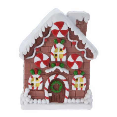 Home Styling Collection Figurka Perníkový domek, 10 cm, vícebarevný vícebarevná