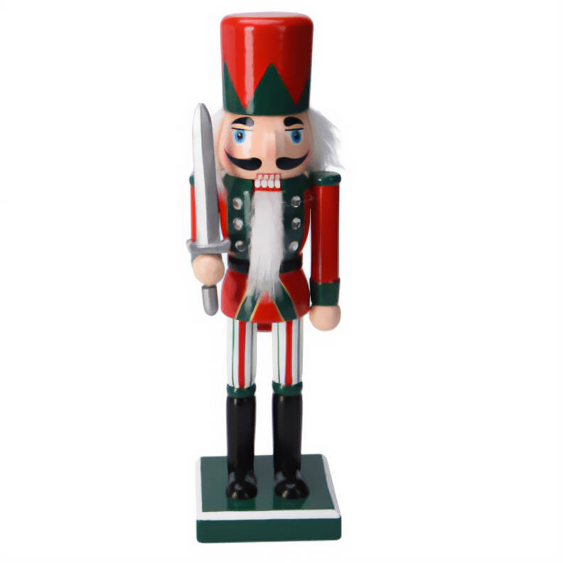 Home Styling Collection Louskáček na ořechy, figurka z borového dřeva, 25 cm vícebarevná
