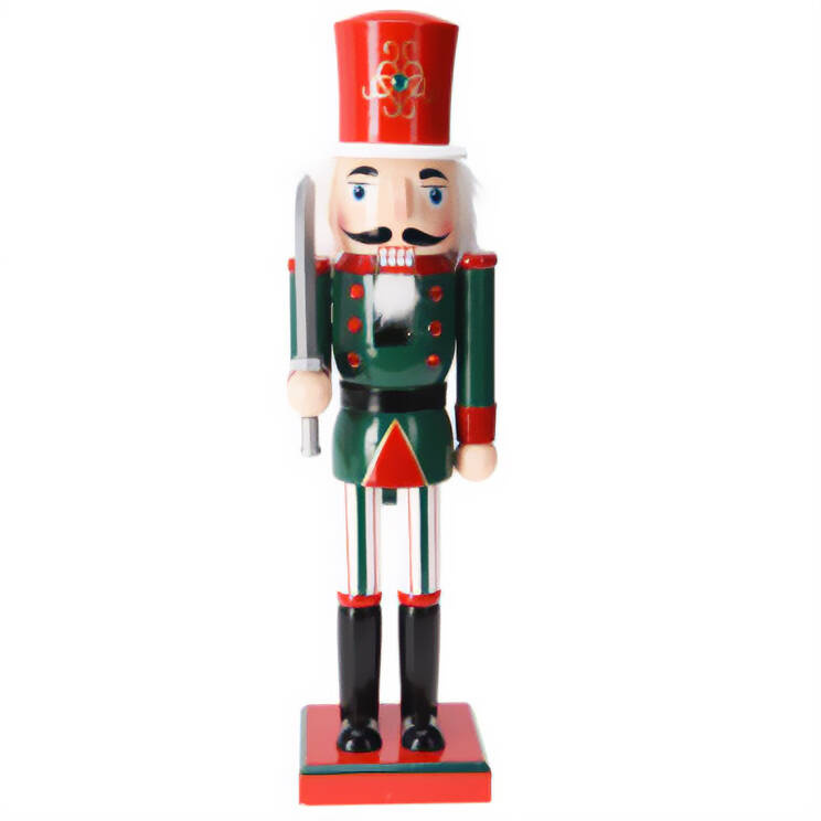 Home Styling Collection Louskáček na ořechy, figurka z borového dřeva, 38 cm vícebarevná