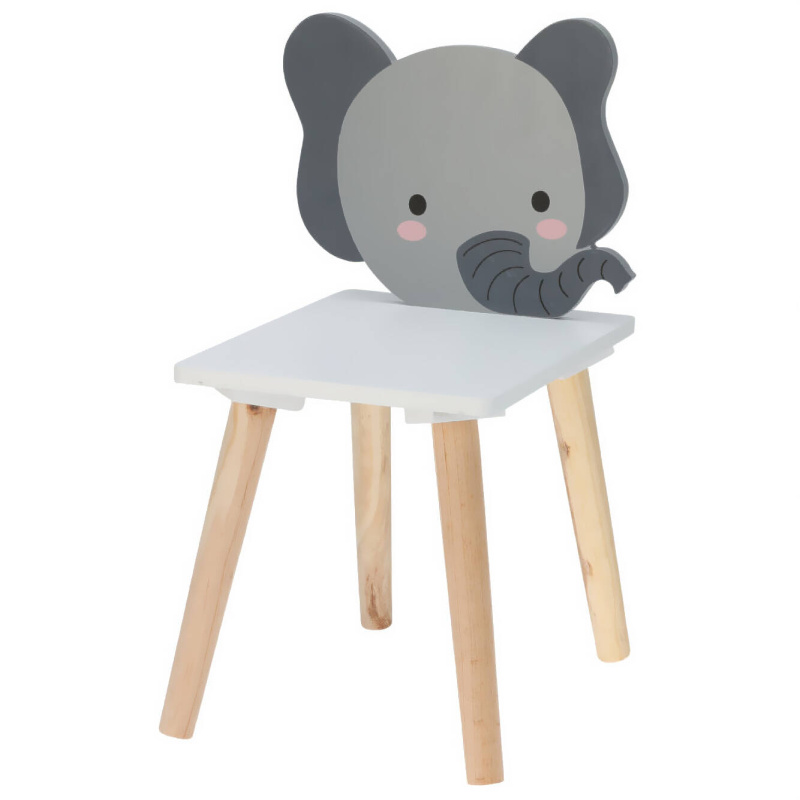 Home Styling Collection Dětská židle ANIMALS, 24 x 29,5 x 52 cm vícebarevná
