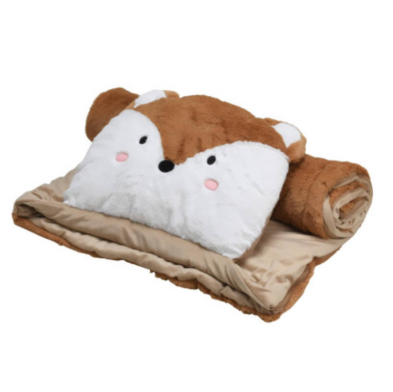 Home Styling Collection Dětský spací pytel do školky ANIMALS, 160 x 64 cm vícebarevná