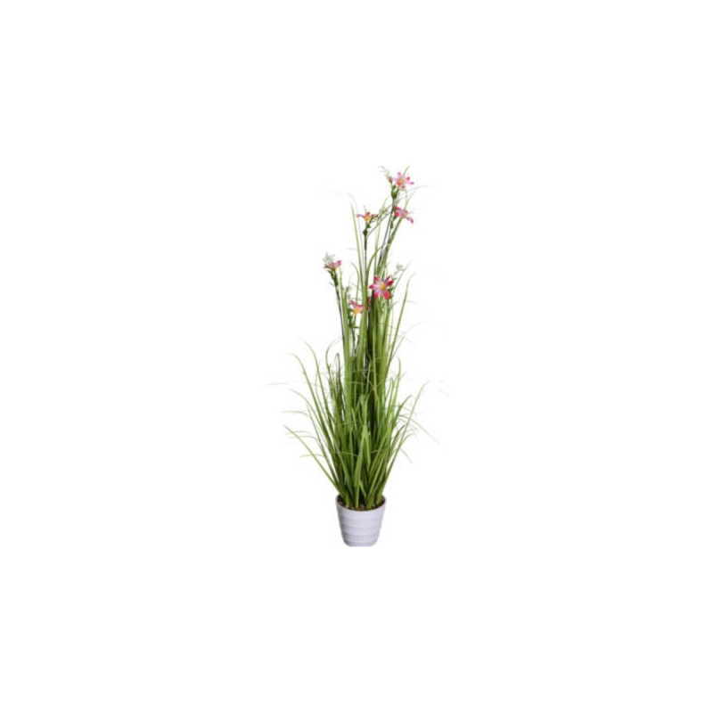 Home Styling Collection Umělá polní květina ve květináči, 100 cm vícebarevná