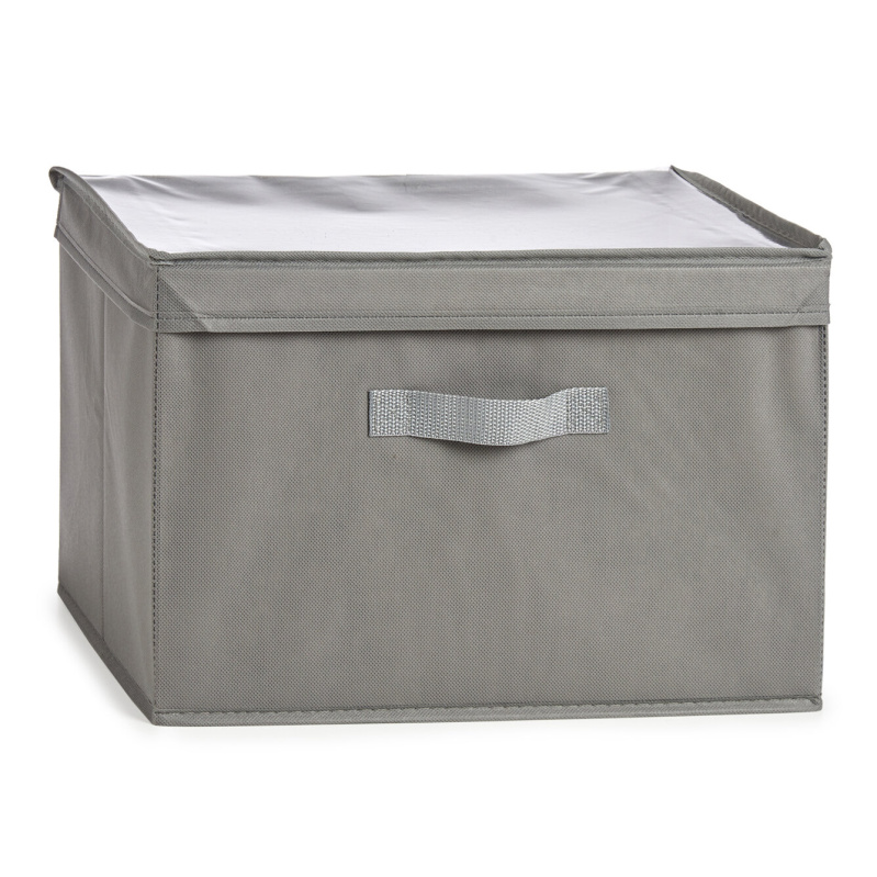 Kipit Textilní organizér do skříně BOXX s úchytem, 20 l, šedý šedá