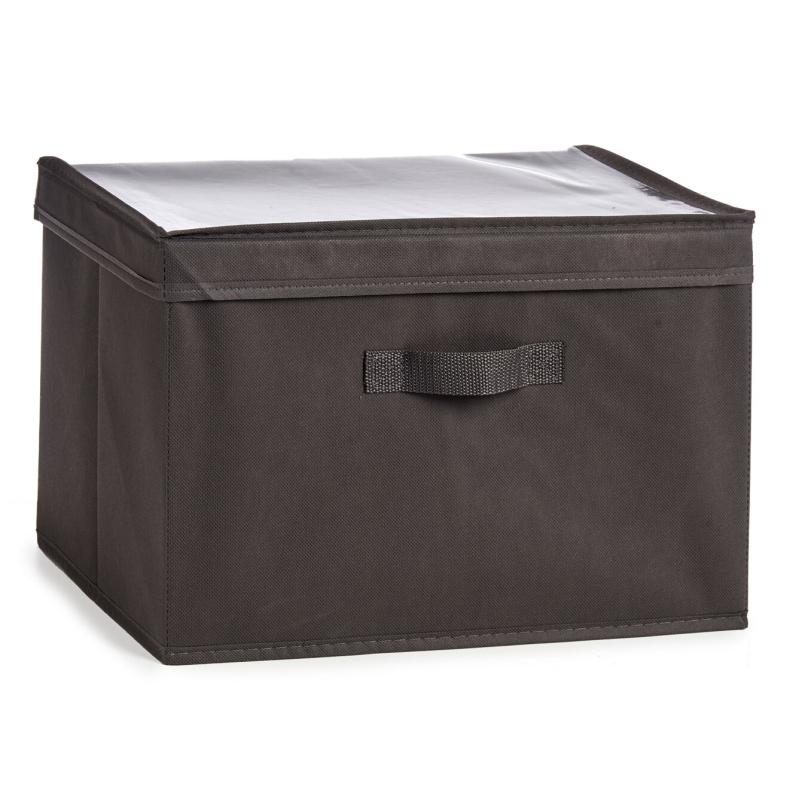 Kipit Textilní organizér do skříně BOXX s úchytem, 20 l, černý černá