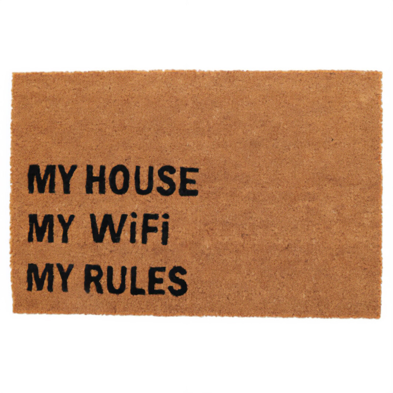 Home Styling Collection Kokosová rohožka, 59 x 39 cm hnědý