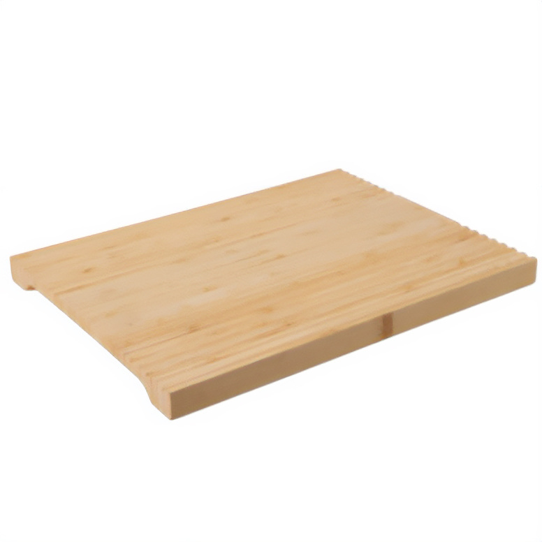 EH Excellent Houseware Servírovací podnos s drážkou, bambus hnědý