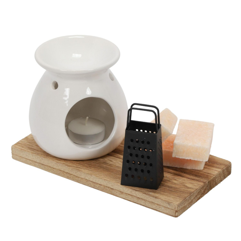 Home Styling Collection Vonná sada s aromalampou, 6 kusů, santalové dřevo vícebarevný