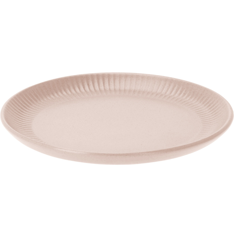 Siaki Kameninový talíř, Ø 22 cm, růžový růžový