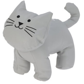 Home Styling Collection Dveřní zarážka ve tvaru kočky, 1 kg, šedá šedá