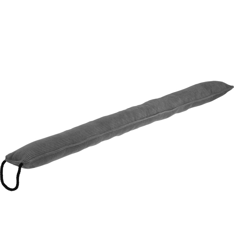 Home Styling Collection Rolovací polštář odolný proti průvanu, 93 cm, šedý šedá