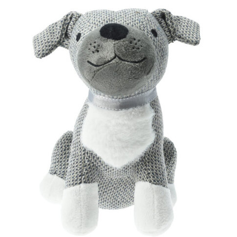 Home Styling Collection Dveřní zarážka ve tvaru pejska do dětského pokoje, 1 kg, šedá šedá