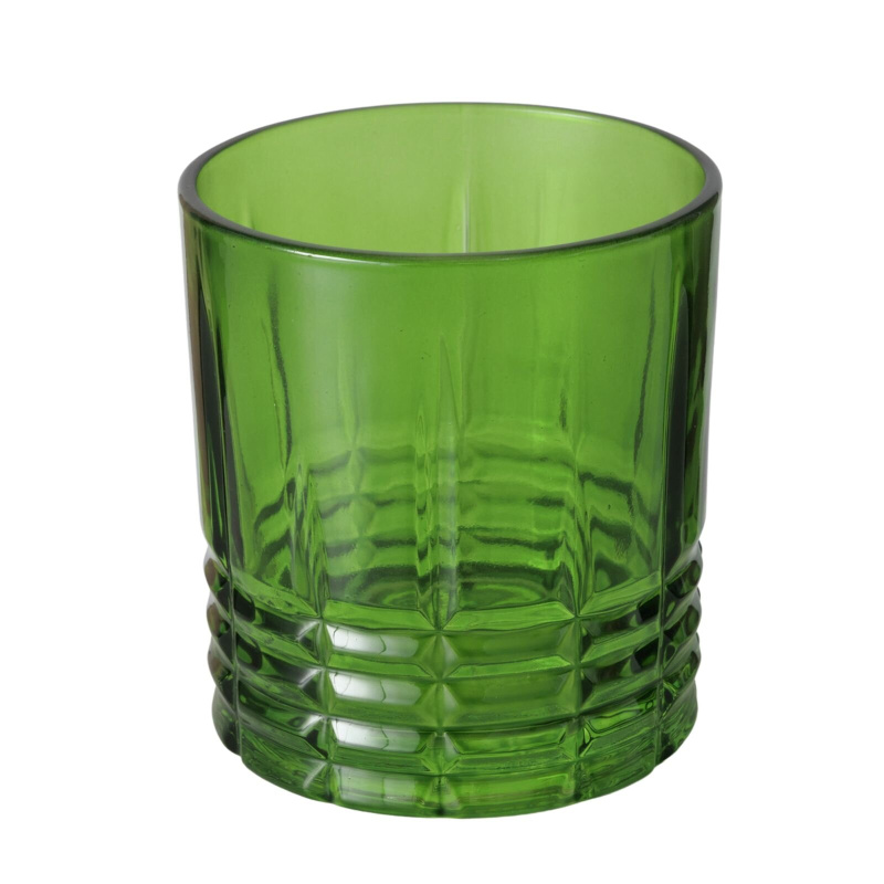 Boltze Sklenice WHISKEY, zelená, 9 cm zelená