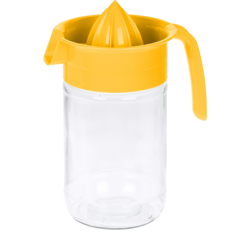 EH Excellent Houseware Lis na citrony s nádobou, 660 ml, žlutý žlutý