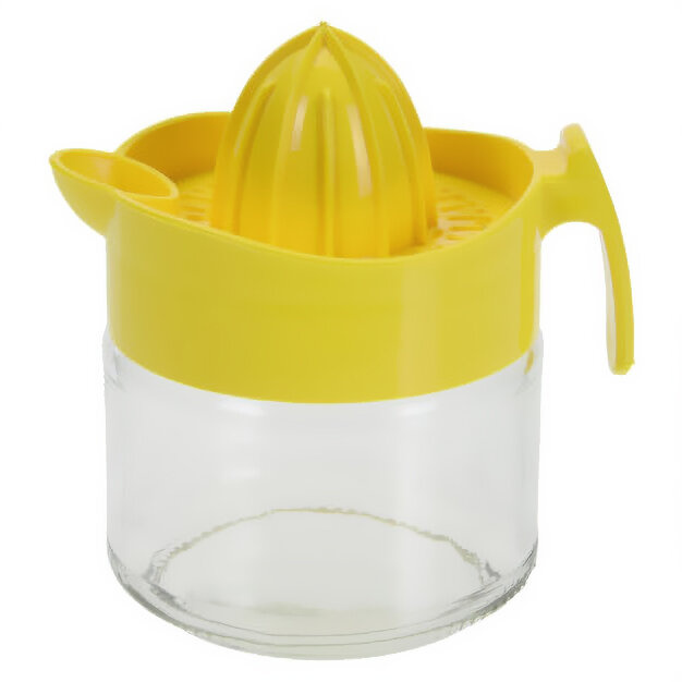 EH Excellent Houseware Lis na citrusy s nádobou, žlutý žlutý