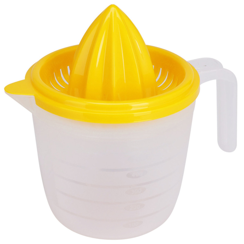 EH Excellent Houseware Lis na citrusy s velkou nádobou, 600 ml, žlutý žlutý