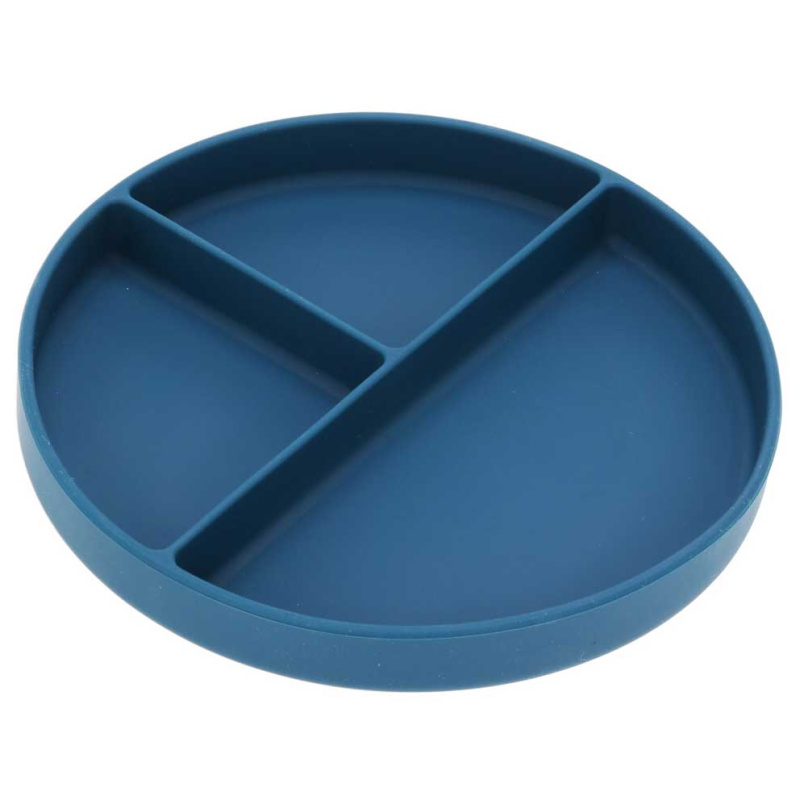 EH Excellent Houseware Talíř s přihrádkami, Ø 20 cm, modrý modrý