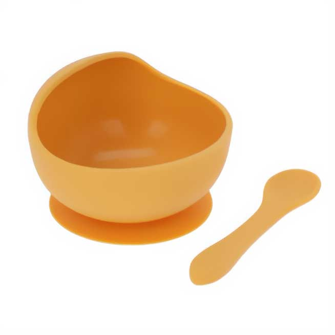 EH Excellent Houseware Miska s přísavkou, Ø 12 cm, žlutá žlutý
