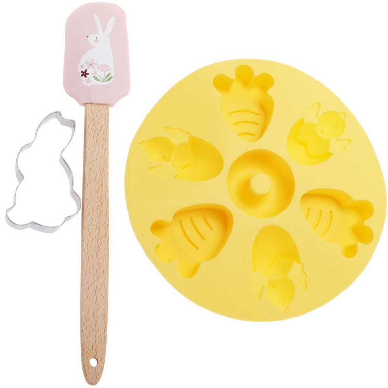 La Cucina Set na pečení s velikonočním motivem, žlutý žlutý