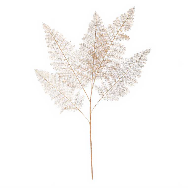 Home Styling Collection Lístky do vázy GOLD, zlaté