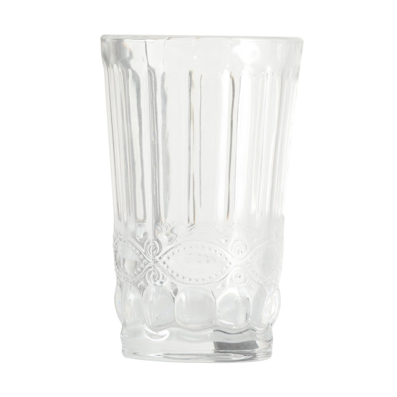Boltze Home Sklenice s dekorem AURORA, 300 ml transparentní