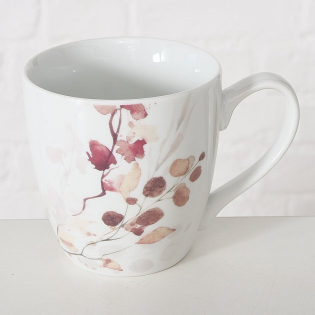 Boltze Home Porcelánový hrnek s květinovým motivem BERNADA, 480 ml vícebarevný