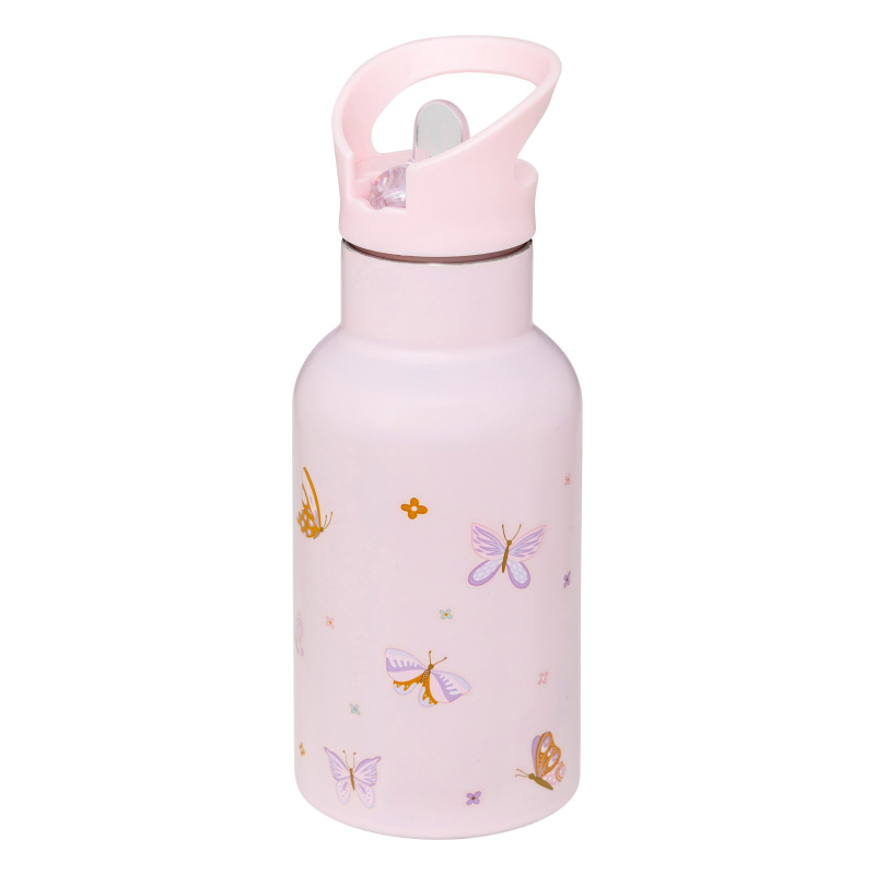 Atmosphera for kids Dětská láhev na pití CUTE, 350 ml, růžová růžový