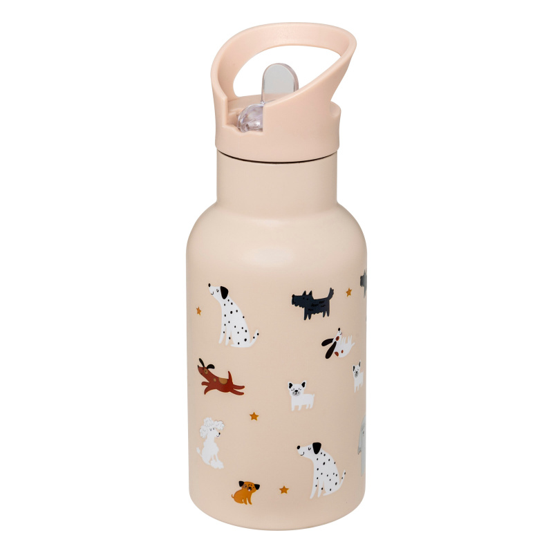 Atmosphera for kids Dětská láhev na pití CUTE, 350 ml, béžová béžová