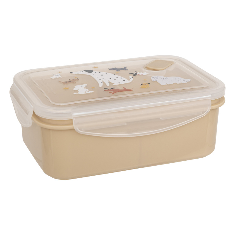Atmosphera for kids Svačinový box pro děti CUTE, béžový béžová