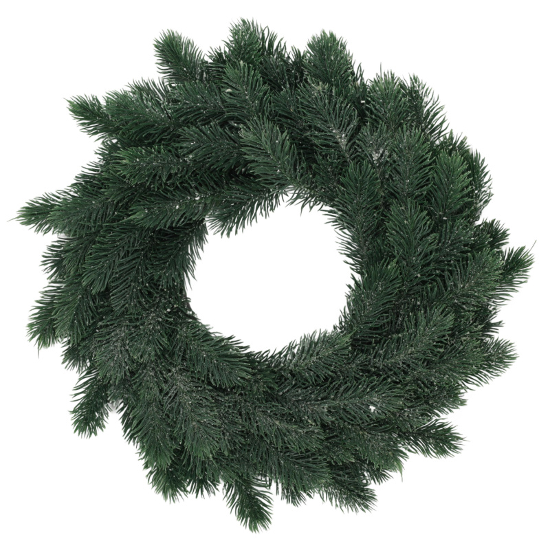 Home Styling Collection Vánoční věnec, Ø 35 cm zelený