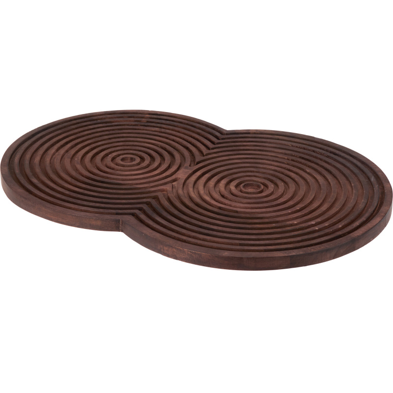 Home Styling Collection Prkénko na krájení z mangového dřeva 49 x 33 cm hnědý