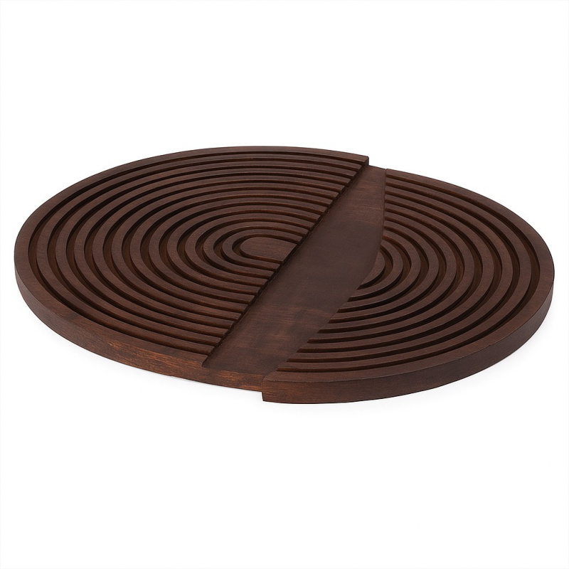 Home Styling Collection Prkénko na krájení z mangového dřeva 49 x 33 cm hnědý