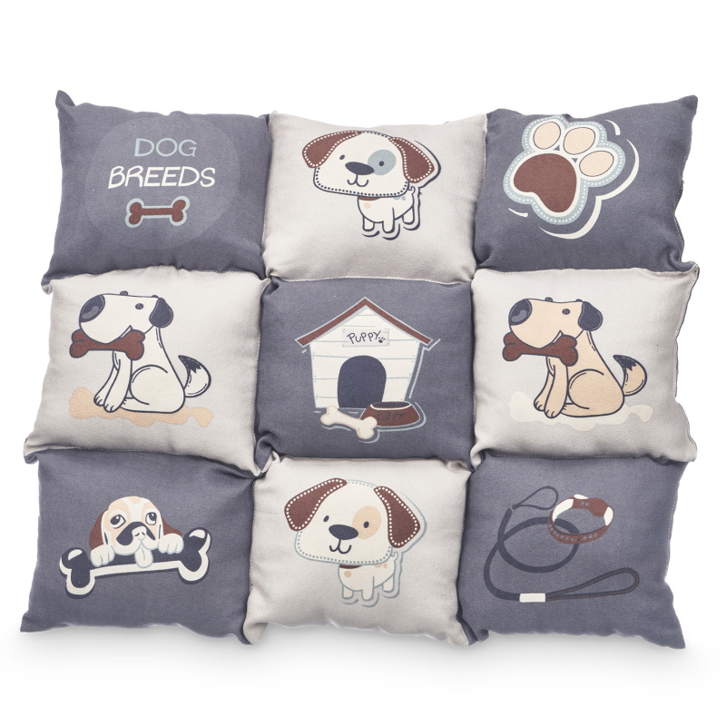 Mascow Pelísek pro psa, protiskluzové dno, 55 × 45 cm vícebarevný