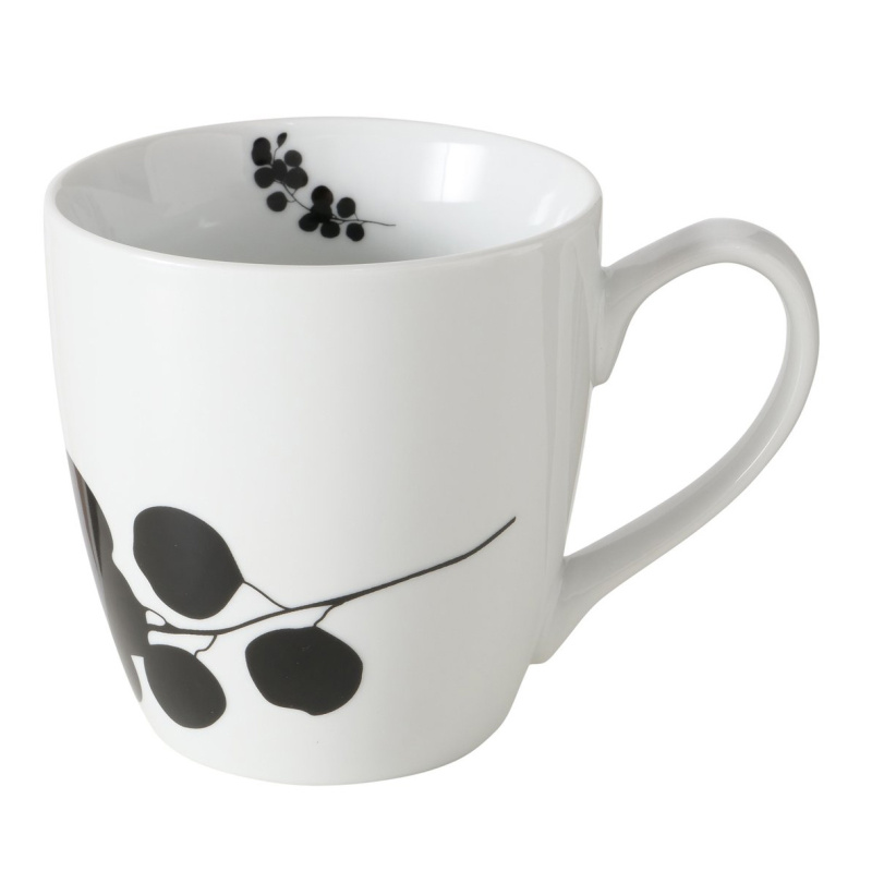 Boltze Home Porcelánový hrnek, 480 ml, CALYPSO, bílý bílý
