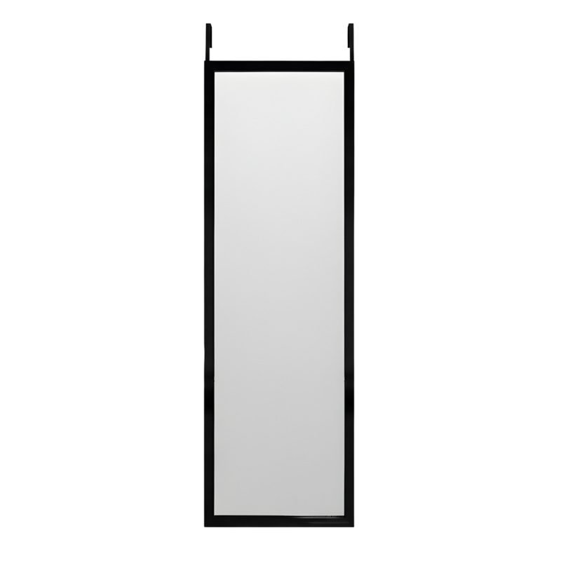 Edaxo Dveřní zrcadlo AINA, 36 x 110 cm černá