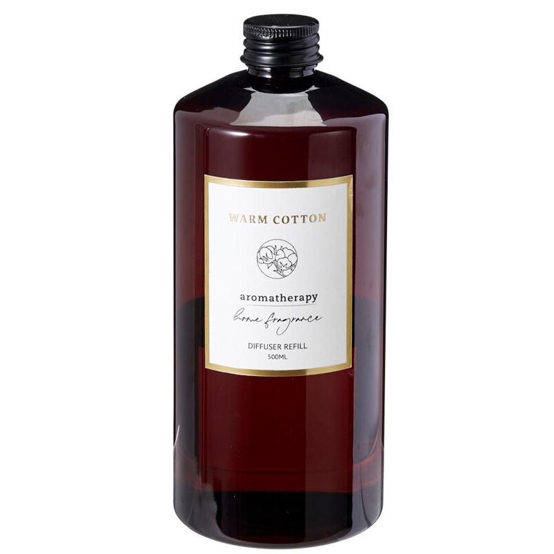 Aroma Di Rogito Doplňovač do vonného difuzéru, 500 ml, teplá bavlna hnědý 104606